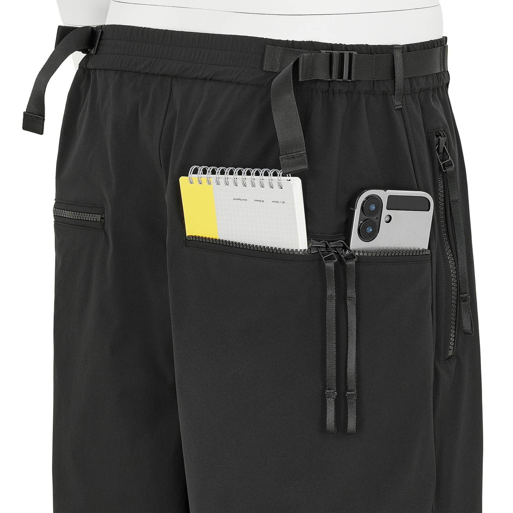 COLLABORATION TECHNICAL PANTS BLACK