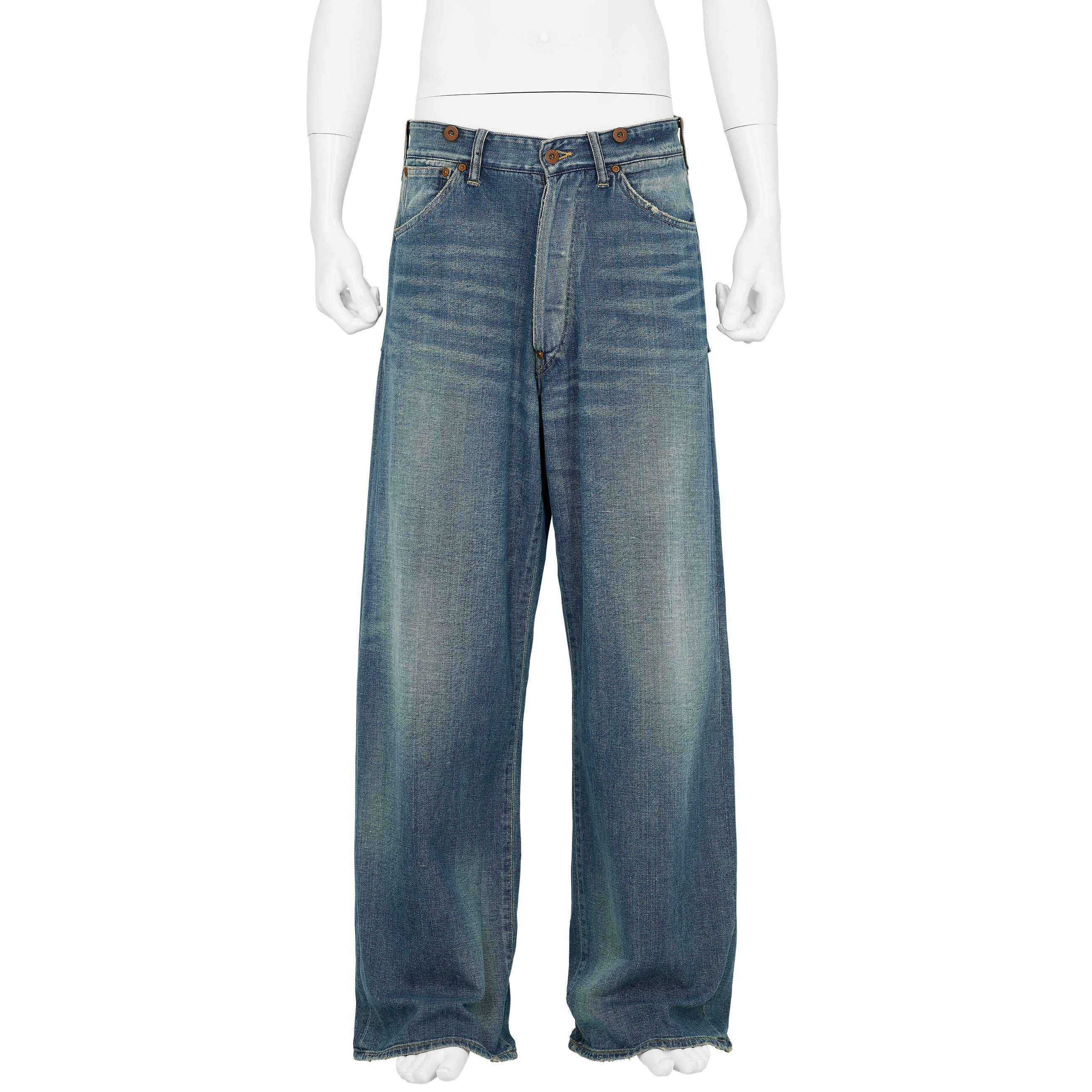 一番の贈り物 1920'S DENIM TAKAHASHI(ティー TAIGA T.T - INDIGO USED PANTS ジャケット・アウター
