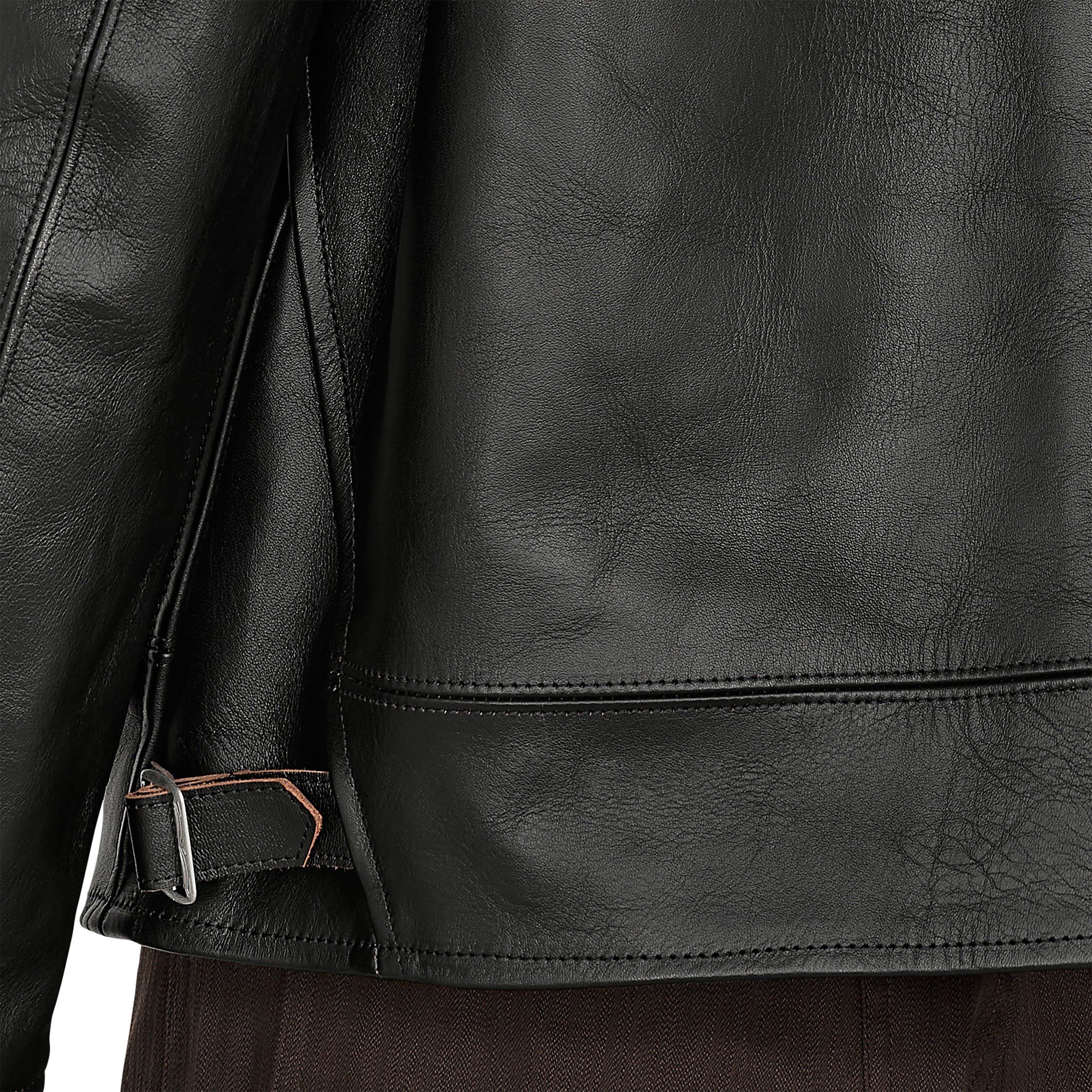 LOT.802 COSSACK LEATHER JACKET BLACK - T.T TAIGA TAKAHASHI(ティー