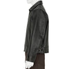 LOT.802 COSSACK LEATHER JACKET BLACK