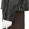 LOT.802 COSSACK LEATHER JACKET BLACK