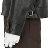 LOT.802 COSSACK LEATHER JACKET BLACK