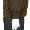 LOT.620 AFTER HOODED SWEAT SHIRT MUD DYED BROWN
