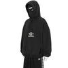 OG LOGO MASKED HOODIE WASHED BLACK