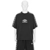 OFFENSE DEFENSE TAPE TEE WASHED BLACK