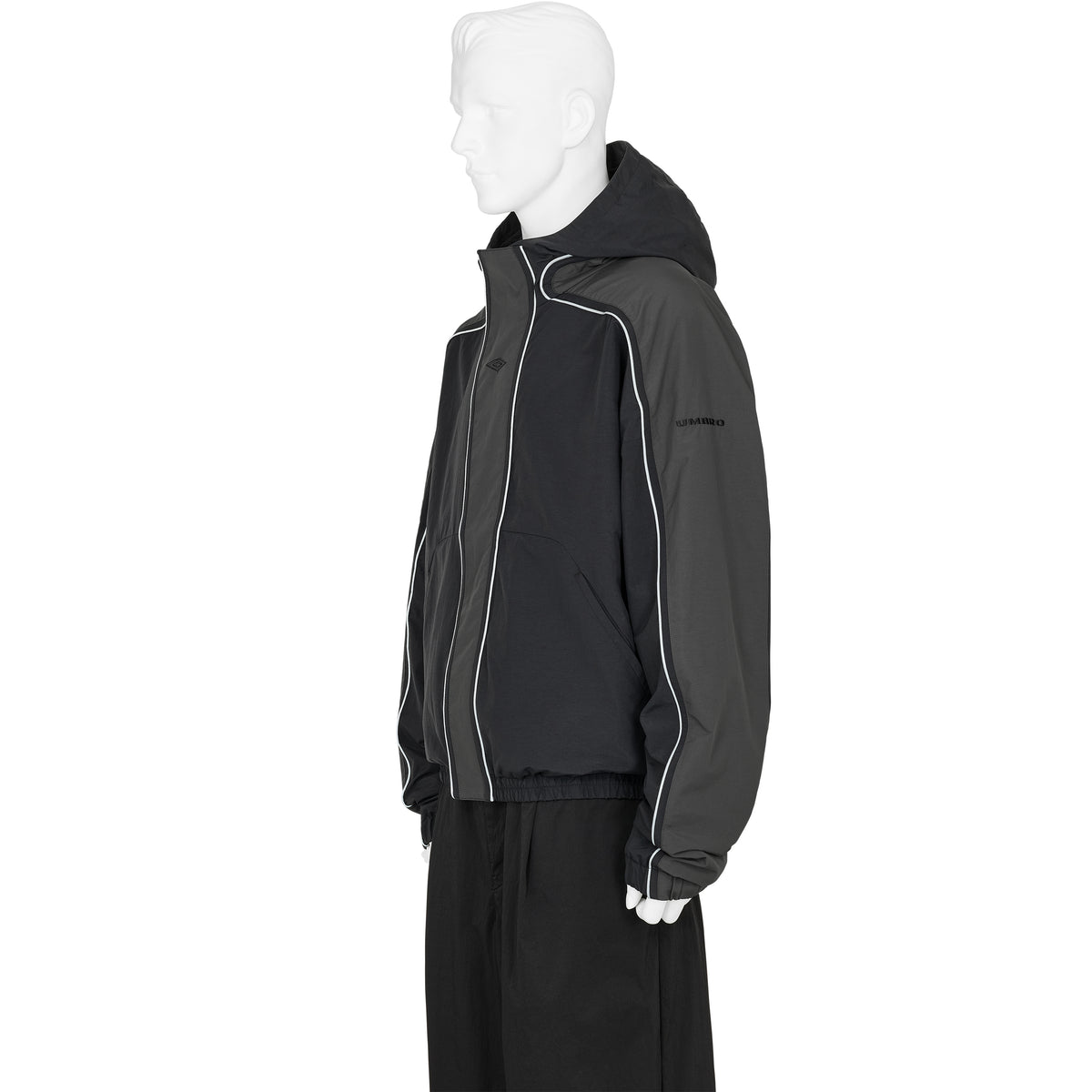 BENCH JACKET DARK GRAY CARBON BLACK