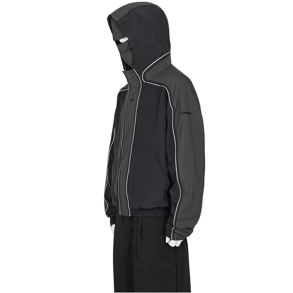 BENCH JACKET DARK GRAY CARBON BLACK