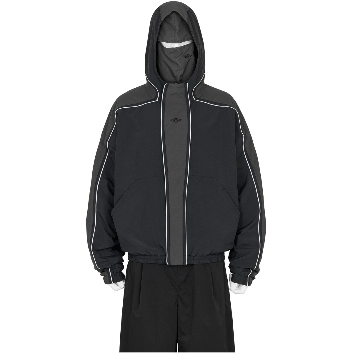 BENCH JACKET DARK GRAY CARBON BLACK