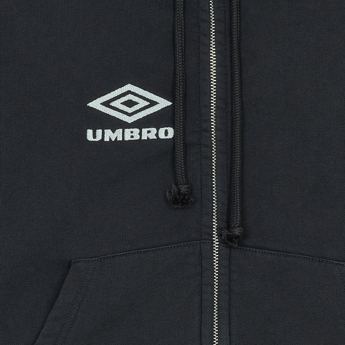 COMPACT MASKED ZIP HOODIE WASHED BLACK