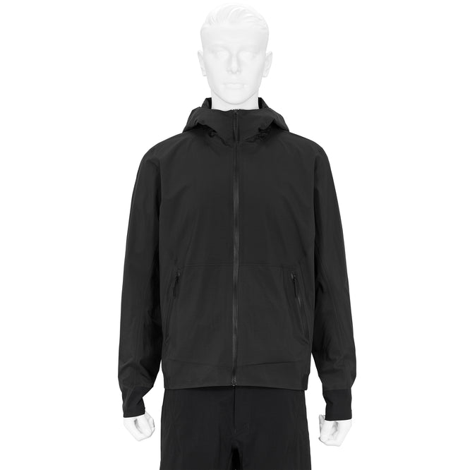 DEMLO HOODED JACKET BLACK