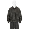 COW LEATHER FLIGHT JACKET BROWN