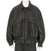 COW LEATHER FLIGHT JACKET BROWN