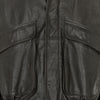 COW LEATHER FLIGHT JACKET BROWN