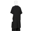 COTTON MODAL HENRY NECK T BLACK