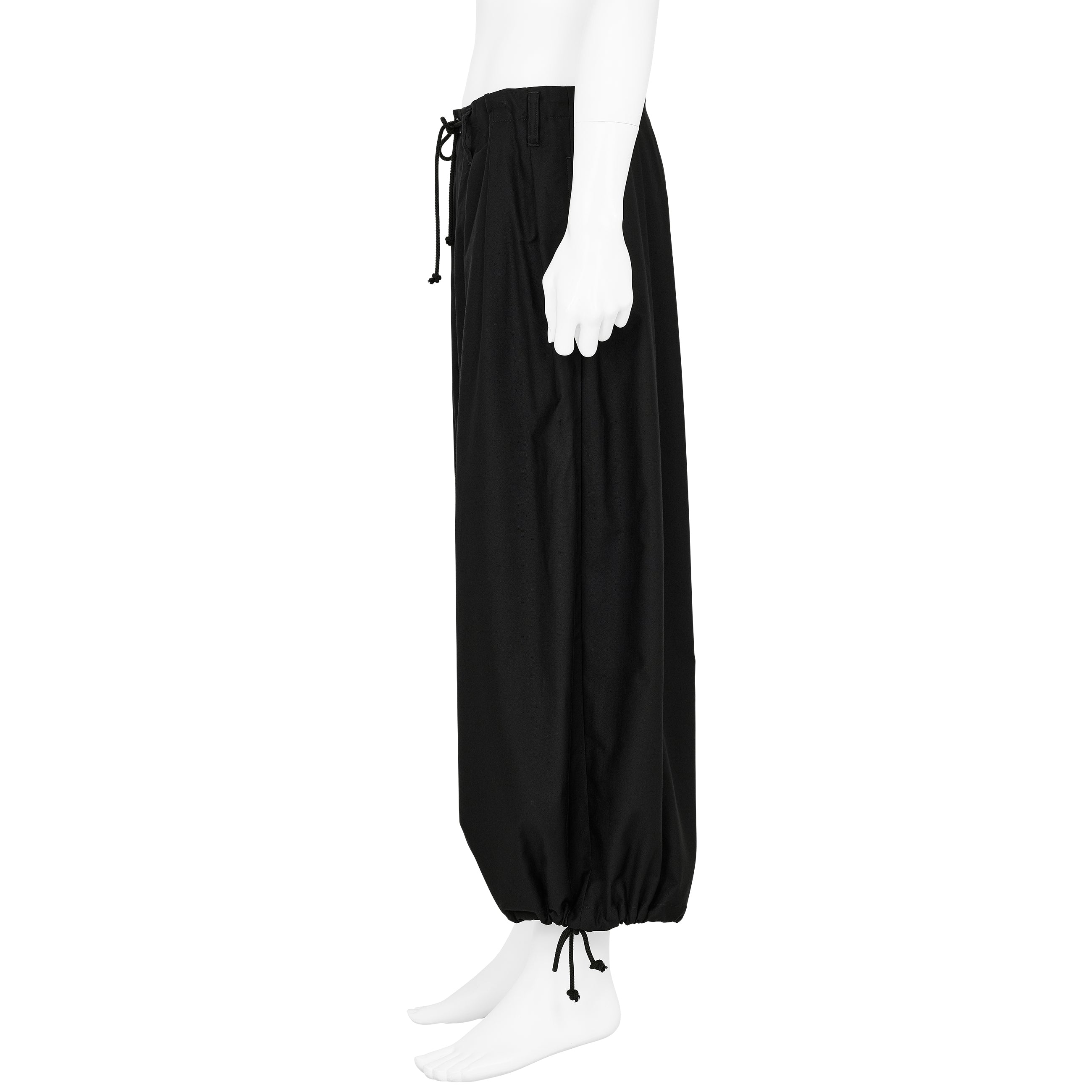 WIDE BALLOON PANTS BLACK