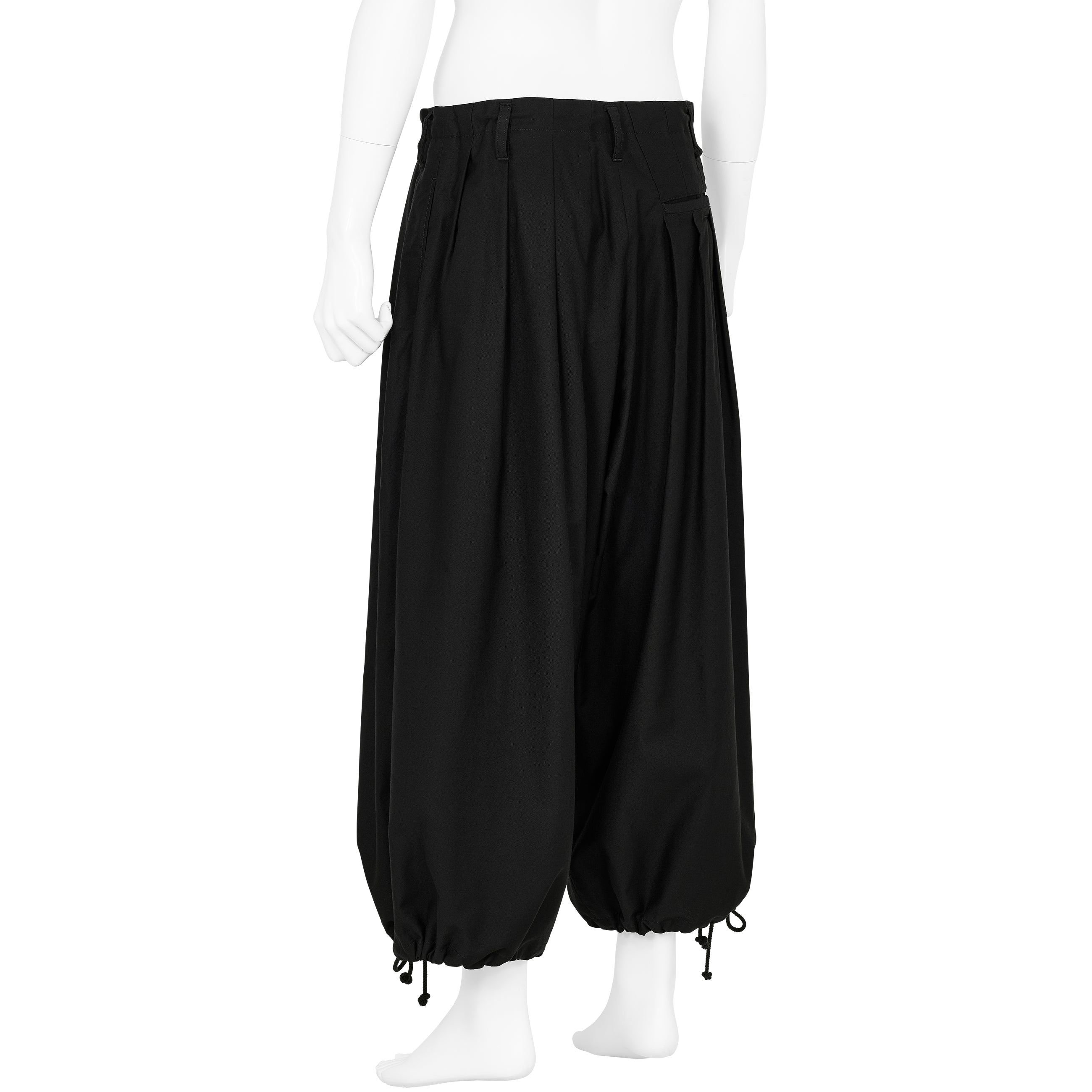 WIDE BALLOON PANTS BLACK