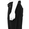 TUXEDO GUSSET SARROUEL PANTS BLACK