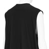 NO SLEEVE LONG TEE BLACK