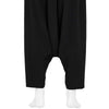 TUXEDO GUSSET SARROUEL PANTS BLACK