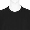 ULTIMA JERSEY ROUND NECK SHORT SLEEVE TEE SHIRT BLACK