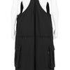 HERRINGBONE WORK OVERALLS BLACK