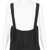 HERRINGBONE WORK OVERALLS BLACK