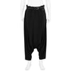 TUXEDO GUSSET SARROUEL PANTS BLACK