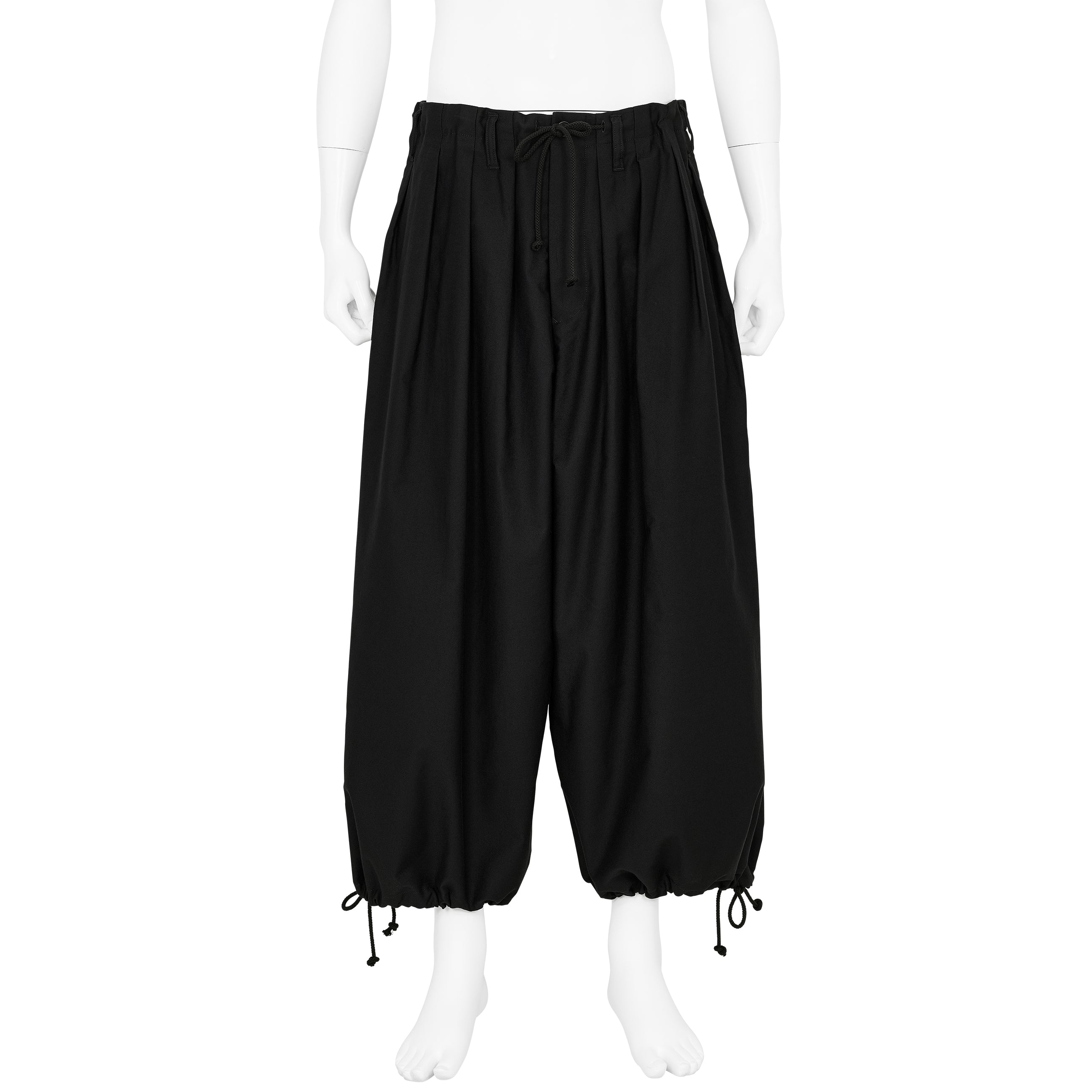 WIDE BALLOON PANTS BLACK