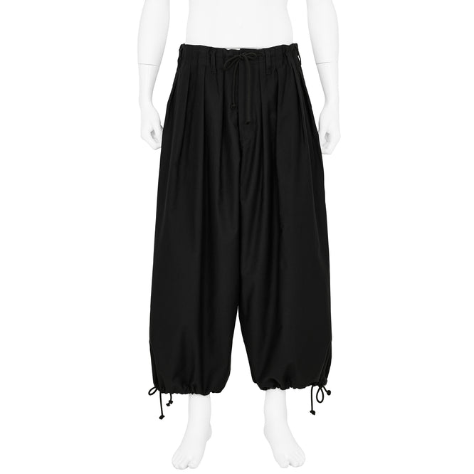 WIDE BALLOON PANTS BLACK
