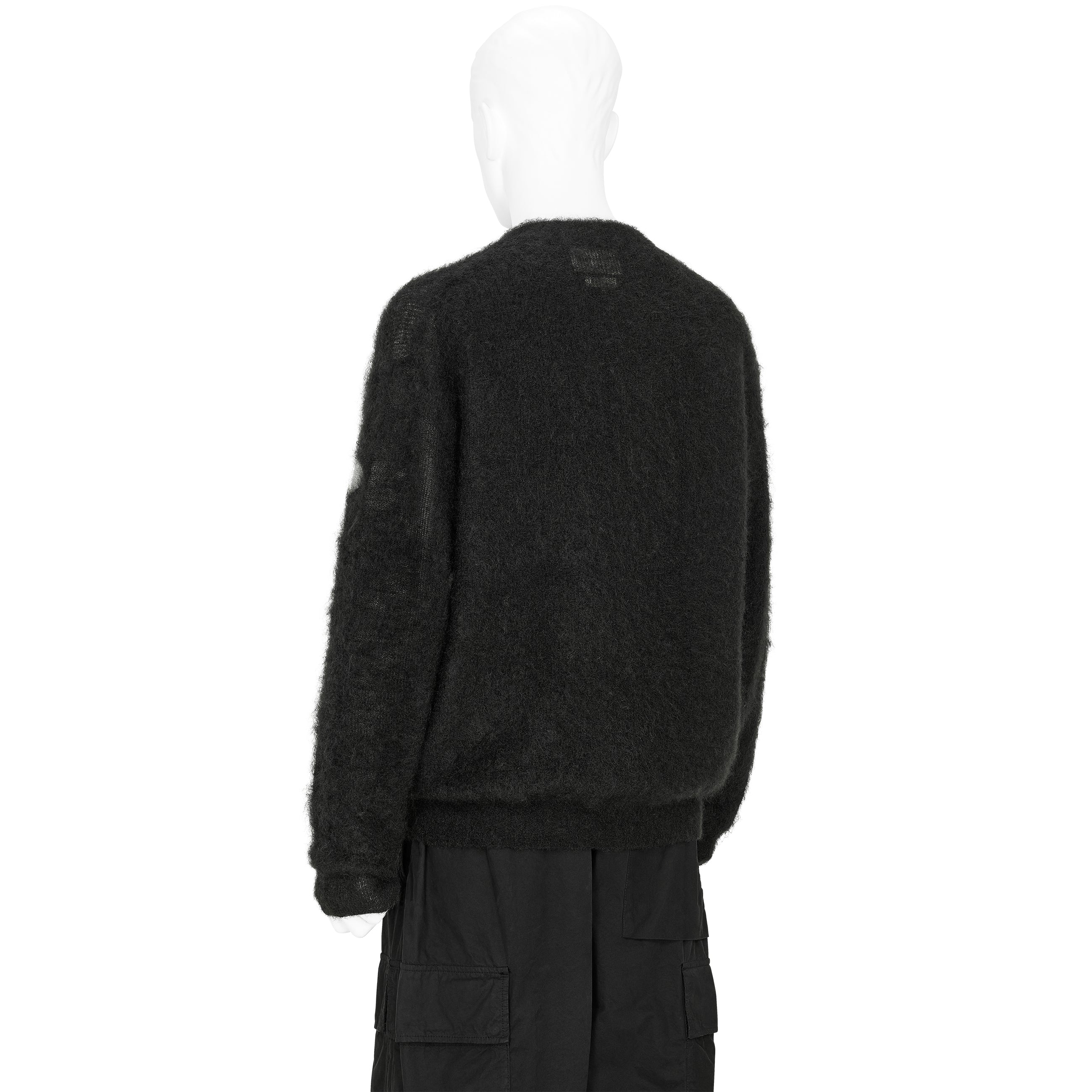PHOTOGRAM INTARSIA KNIT BLACK