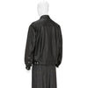 SHRINK COW LEATHER TRUCKER JACKET BLACK