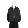 LEATHER FLIGHT JACKET BLACK