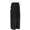 12 TUCK CARGO PANTS BLACK