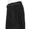12 TUCK CARGO PANTS BLACK
