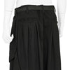 12 TUCK CARGO PANTS BLACK