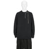 EMBROIDERY KNIT BLACK