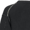 EMBROIDERY KNIT BLACK