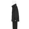 SPUN GABARDINE HOOD BLOUSON BLACK