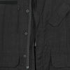 SPUN GABARDINE HOOD BLOUSON BLACK