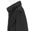 SPUN GABARDINE HOOD BLOUSON BLACK