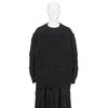RELIEF KNIT BLACK