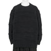 RELIEF KNIT BLACK