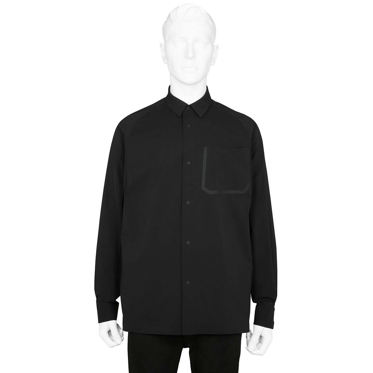 TECH SHIRT BLACK - WHITE MOUNTAINEERING BLK (ホワイトマウンテニア