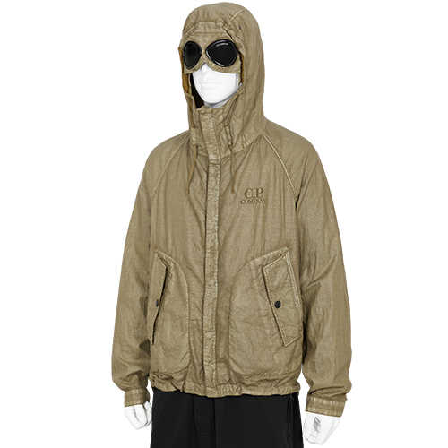 LINO WAX GOGGLE JACKET BEIGE