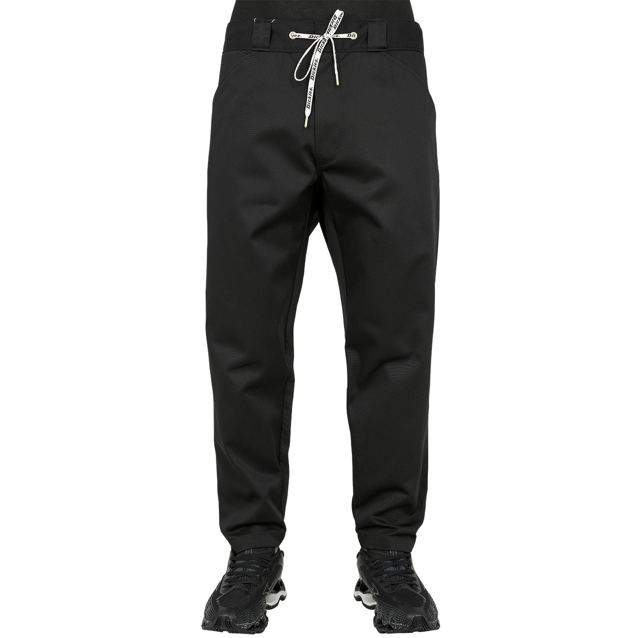 DICKIES COLLABORATION TAPERED PANTS BLACK