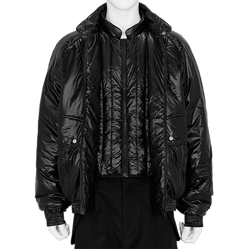 BOOLEAN JACKET SHUNGITE BLACK