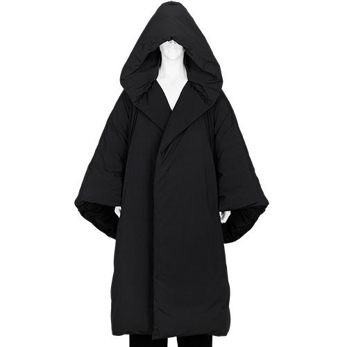 RED LABEL DOWN ROBE BLACK