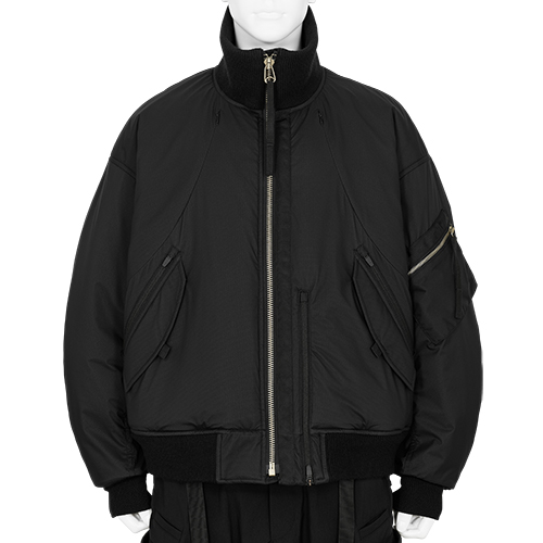 FUNCTIONAL MA-1 JACKET BLACK